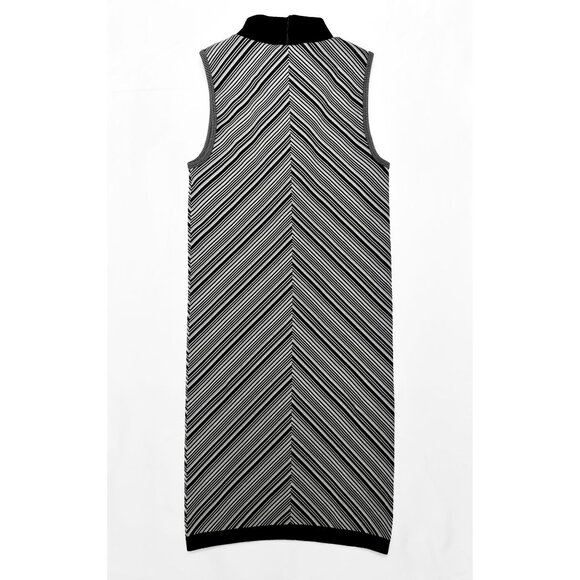 Zara Rebel Power Femme | Graphic Bodycon Dress |Avant Garde Sculpted Mini |XS-S - Picture 6 of 9